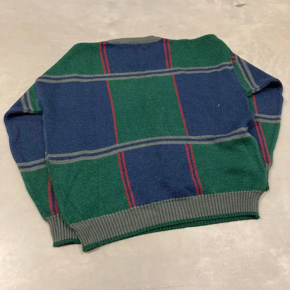 vintage y2k sears patterned sweater